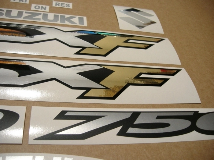 Suzuki GSX-F 750 Katana 2006 - Black EU - Sticker-Decals
