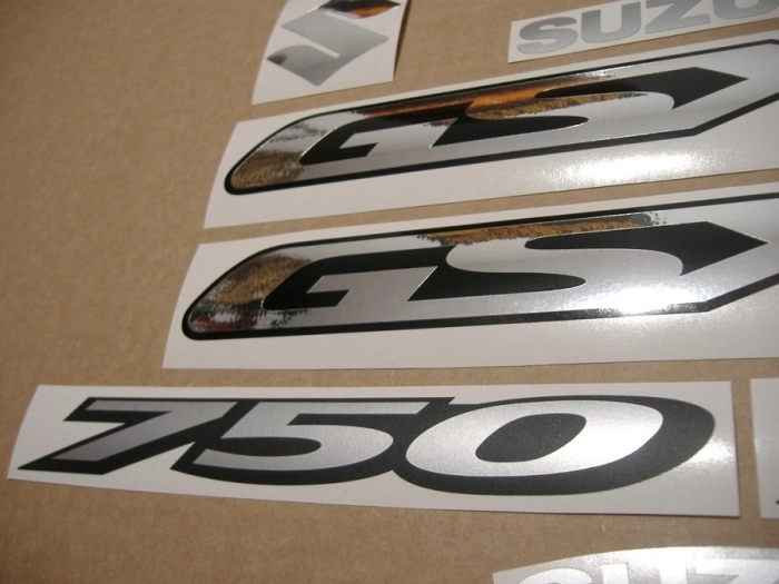 Suzuki GSX-F 750 Katana 2006 - Black EU - Sticker-Decals