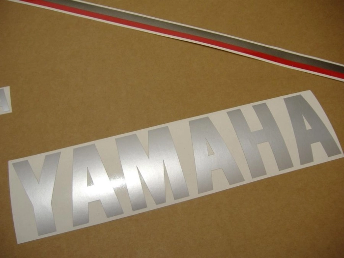 Yamaha FZR 600 1989 - Schwarz/Grau - Aufkleber-Dekor Yamaha FZR 600 1989 - Schwarz/Grau - Aufkleber-Dekor