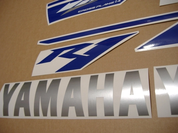 Yamaha YZF-R1 2014 - Black/Blue - Sticker-Decals