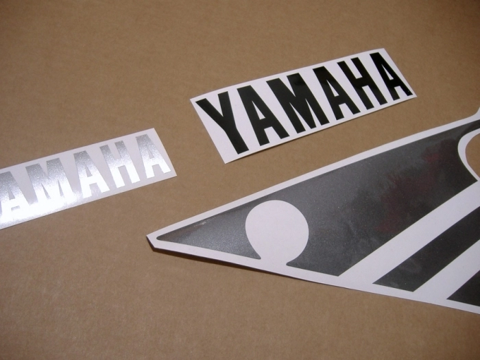 Yamaha FZR 1000 1989 - Silber/Grau - Aufkleber-Dekor Yamaha FZR 1000 1989 - Silber/Grau - Aufkleber-Dekor