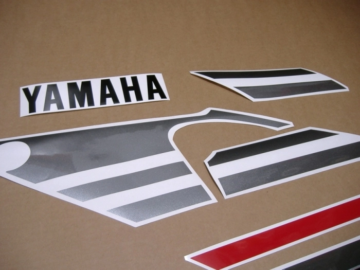 Yamaha FZR 1000 1989 - Silber/Grau - Aufkleber-Dekor Yamaha FZR 1000 1989 - Silber/Grau - Aufkleber-Dekor
