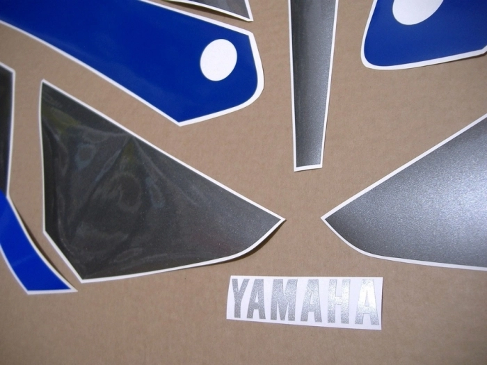 Yamaha FZR 1000 1990 - Schwarz/Grau - Aufkleber-Dekor Yamaha FZR 1000 1990 - Schwarz/Grau - Aufkleber-Dekor