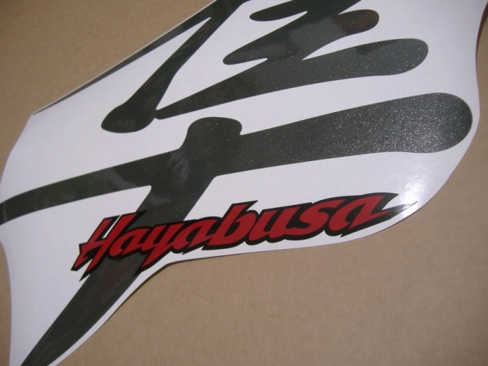 Suzuki Hayabusa 1999 with Black/Grey Vinyl-Sticker