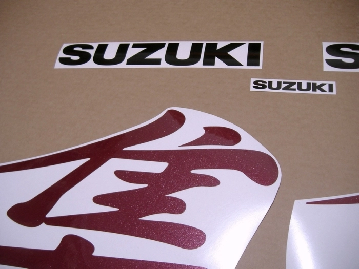 Suzuki Hayabusa 1999 - Gold/Silver - Sticker-Decals