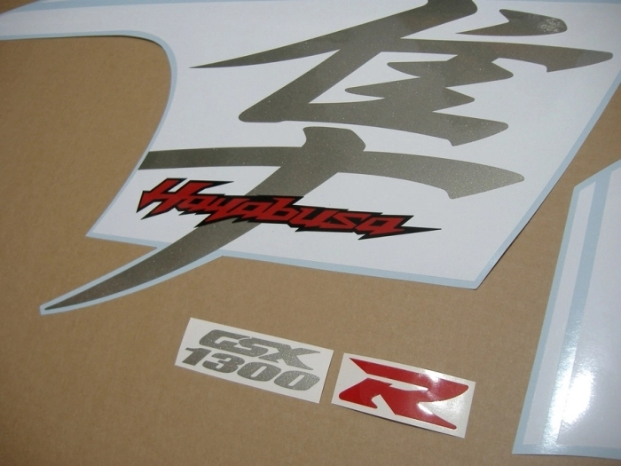 Replica Dekor für Suzuki Hayabusa 2017 in Blau/Weiß