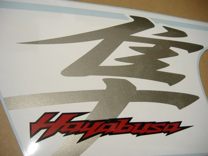 Suzuki Hayabusa 2017 - Blau/Weiß - Aufkleber-Dekor