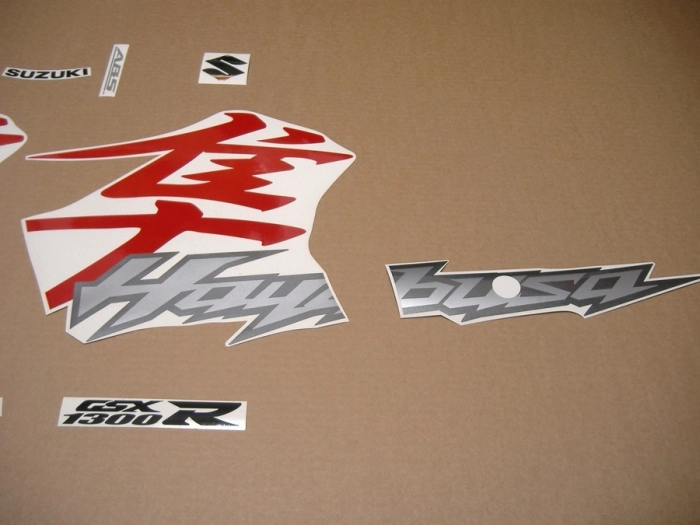 Suzuki Hayabusa 2019 with Grey Replica Decal