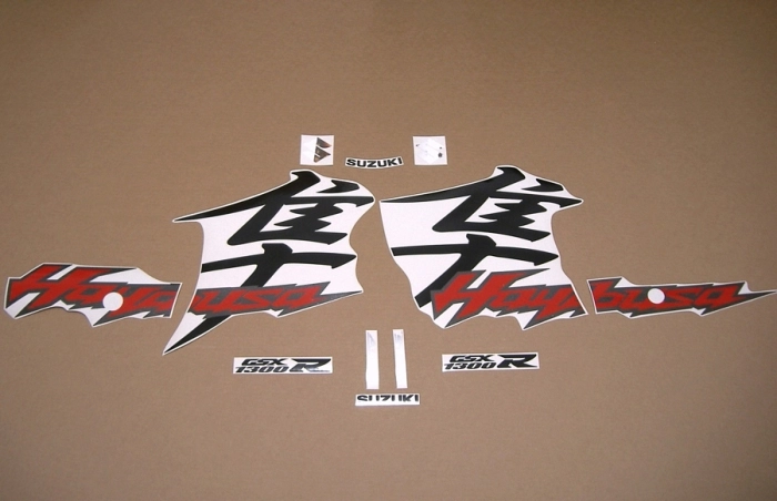 Restoration Sticker for Suzuki Hayabusa 2020 in Red