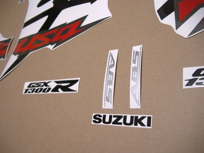 Suzuki Hayabusa 2020 - Red - Sticker-Decals