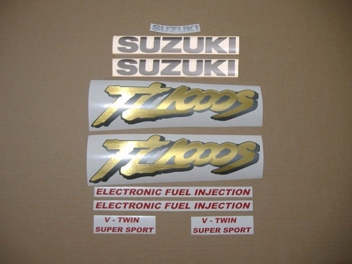 Suzuki TL 1000S 1998 mit Grün Motorrad Dekor