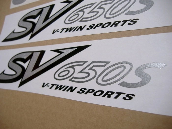 Suzuki SV 650S 2002 - Blue - Sticker-Decals