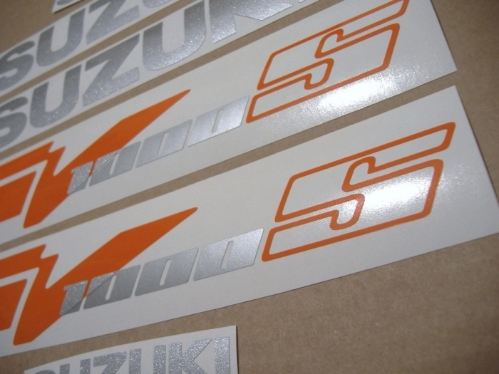 Suzuki SV 1000S 2003 - Orange - Sticker-Decals