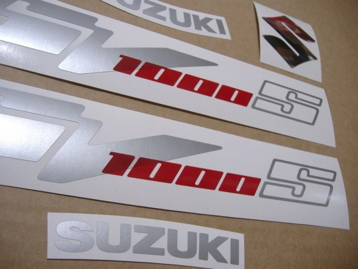 Suzuki SV 1000S 2007 - Black - Sticker-Decals
