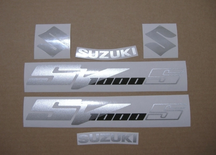 Restoration Sticker for Suzuki SV 1000S 2007 in Blue