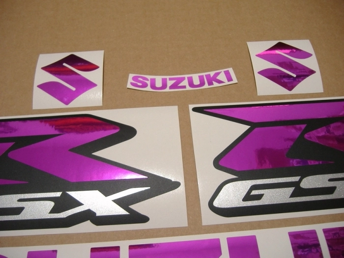 Replica Dekor für Suzuki GSX-R 750 Universal in Chrome Pink