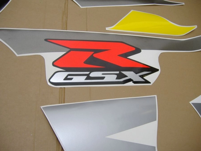 Suzuki GSX-R 750 2004 - Yellow/Black - Sticker-Decals