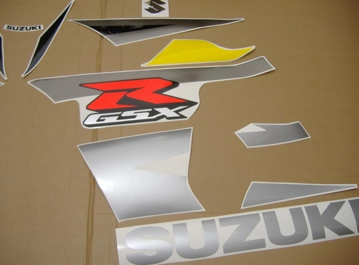 Suzuki GSX-R 750 2004 - Yellow/Black - Sticker-Decals