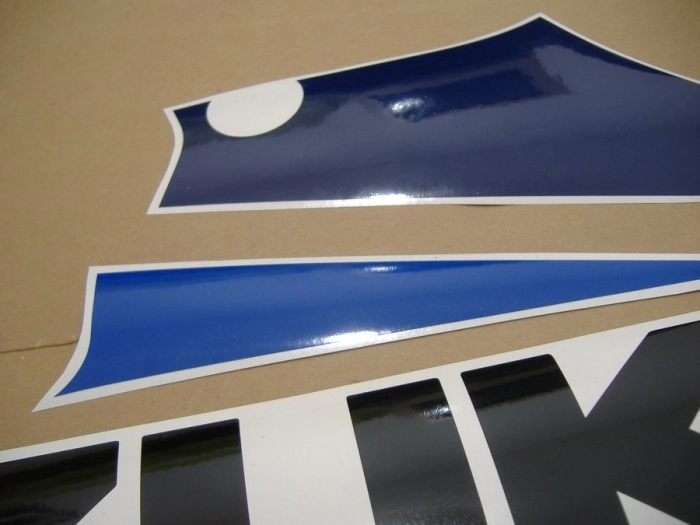 Suzuki GSX-R 750 2005 - Blue/White - Sticker-Decals