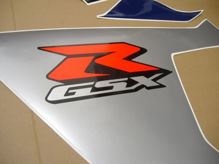 Restoration Sticker for Suzuki GSX-R 750 2005 in Darkblue/Black