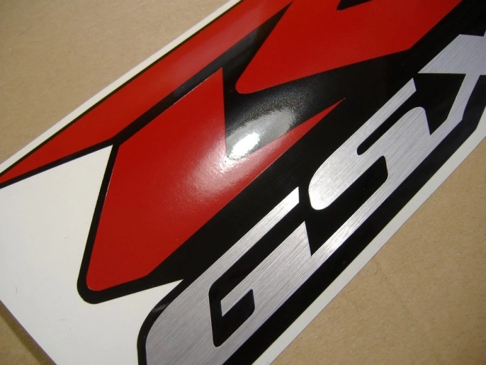 Suzuki GSX-R 750 2007 mit Schwarz Motorrad Dekor