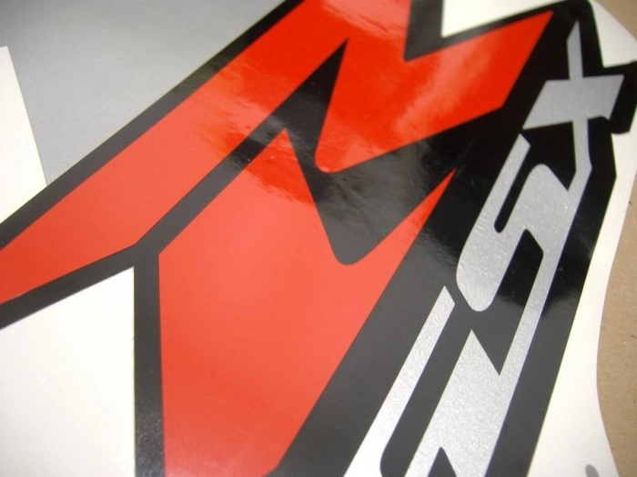 Restoration Sticker for Suzuki GSX-R 750 2007 in Darkblue/Black