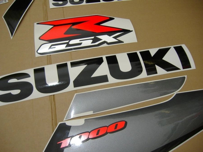 Suzuki GSX-R 1000 2003 - Silver - Sticker-Decals