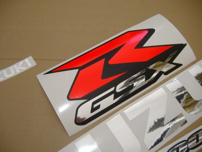 Suzuki GSX-R 1000 2004 - Schwarz (LE) - Aufkleber-Dekor