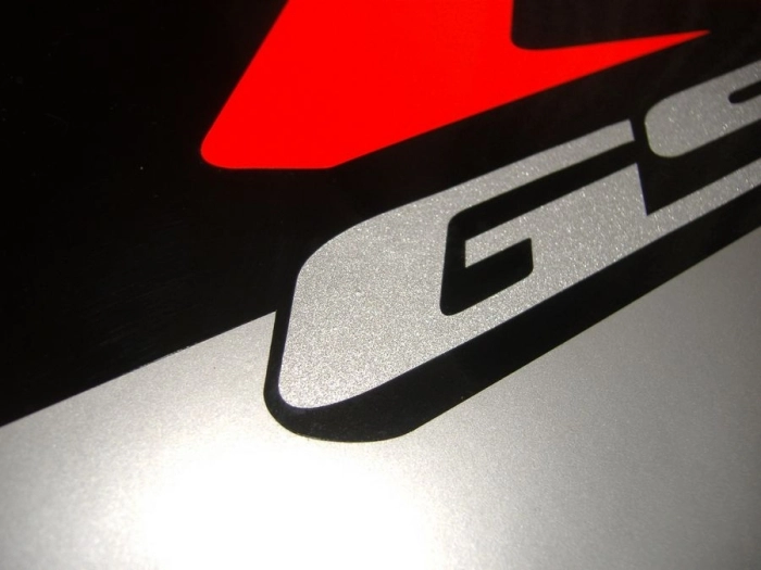 Suzuki GSX-R 1000 2004 - Grau/Schwarz - Aufkleber-Dekor