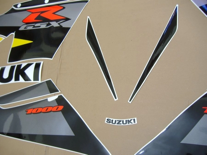 Suzuki GSX-R 1000 2004 - Yellow/Grey - Sticker-Decals