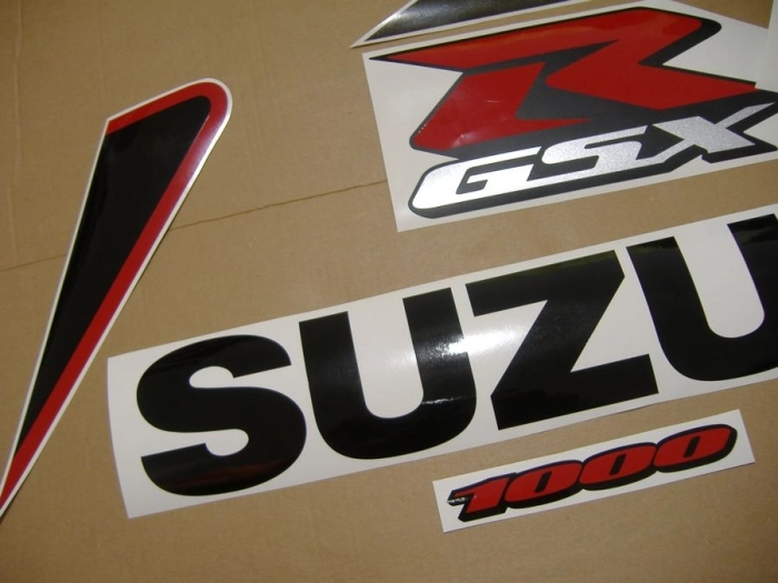 Suzuki GSX-R 1000 2006 - Black - Sticker-Decals