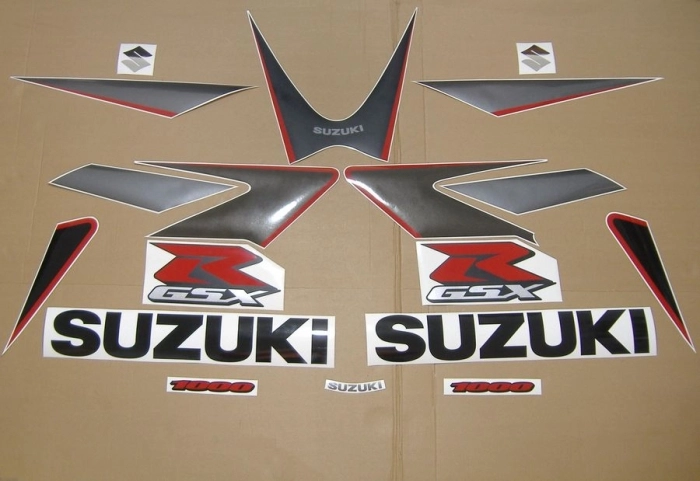 Suzuki GSX-R 1000 2006 - Black - Sticker-Decals