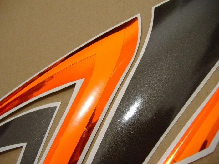 Suzuki GSX-R 1000 2007 - Orange/Black - Sticker-Decals