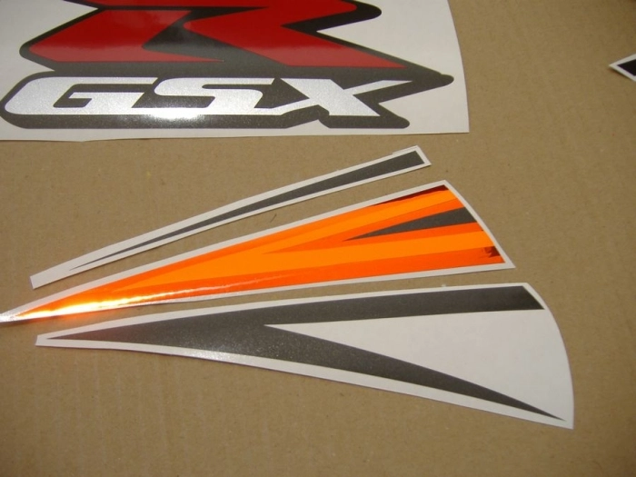 Suzuki GSX-R 1000 2007 - Orange/Black - Sticker-Decals