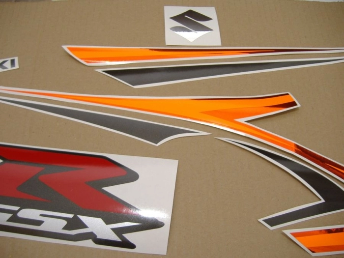Suzuki GSX-R 1000 2007 - Orange/Black - Sticker-Decals
