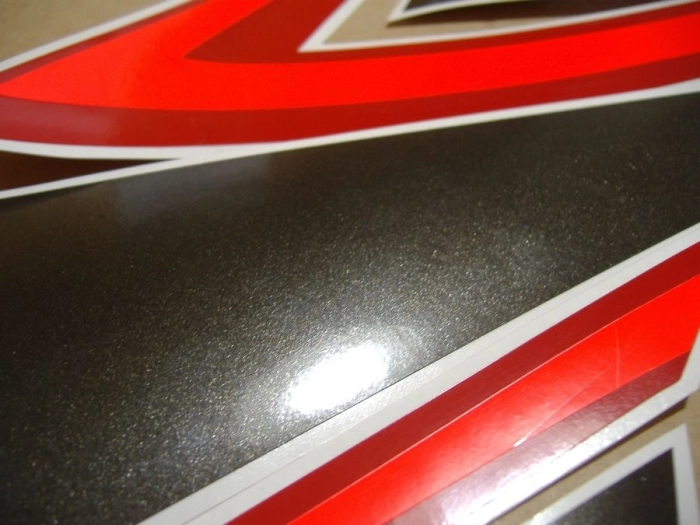 Restoration Sticker for Suzuki GSX-R 1000 2007 in Silver/Red