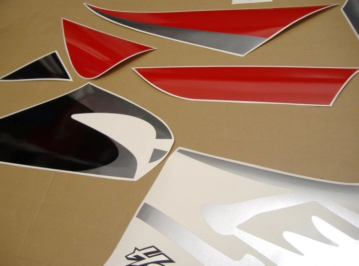 Suzuki Hayabusa 2005 - Rot/Schwarz - Aufkleber-Dekor