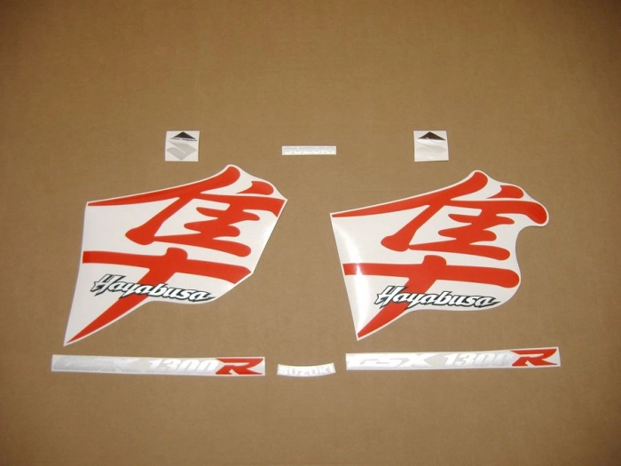 Restoration Sticker for Suzuki Hayabusa 2007 in Red