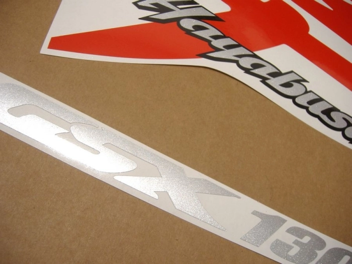 Suzuki Hayabusa 2007 - Red - Sticker-Decals