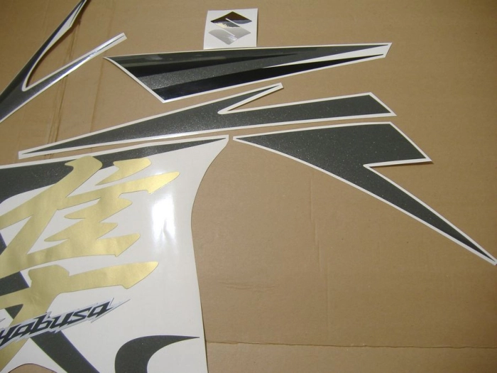 Replica Dekor für Suzuki Hayabusa 2008 in Schwarz