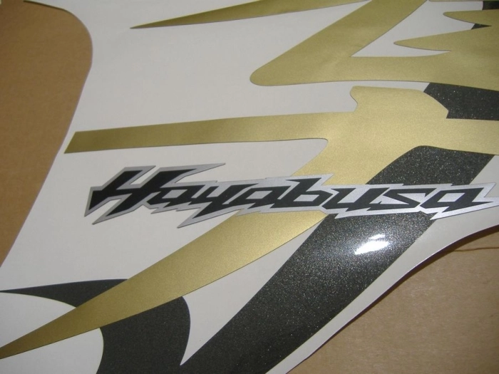 Suzuki Hayabusa 2008 - Schwarz - Aufkleber-Dekor