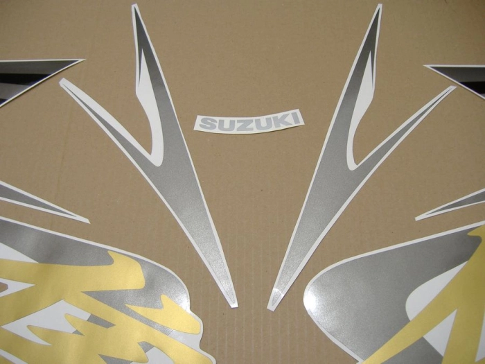 Suzuki Hayabusa 2008 with Darkblue Vinyl-Sticker