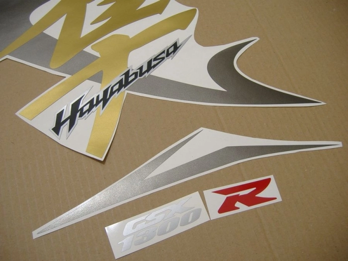 Suzuki Hayabusa 2008 - Darkblue - Sticker-Decals