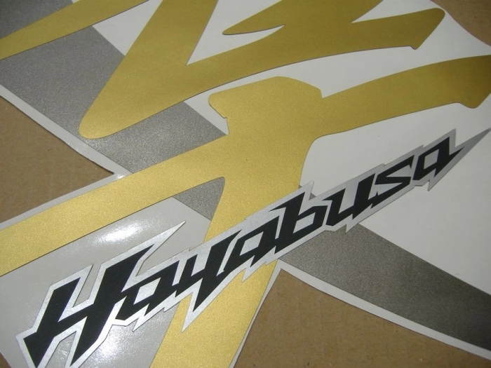 Suzuki Hayabusa 2008 - Darkblue - Sticker-Decals
