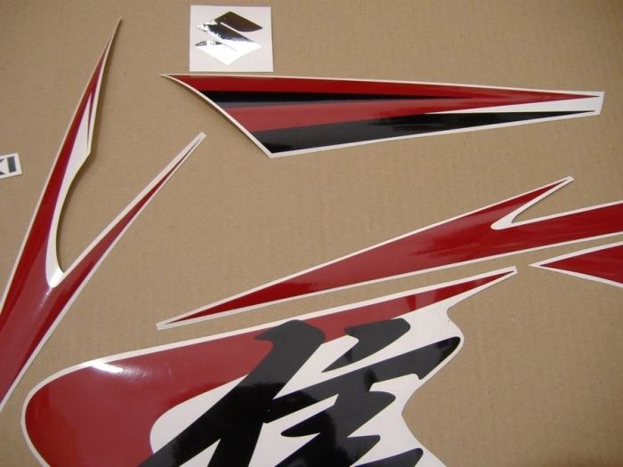 Suzuki Hayabusa 2008 with Orange/Red Vinyl-Sticker