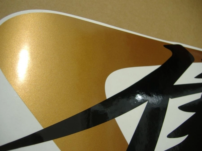 Suzuki Hayabusa 2009 - Gold/Black - Sticker-Decals