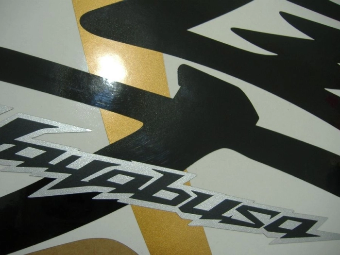 Suzuki Hayabusa 2009 - Gold/Black - Sticker-Decals