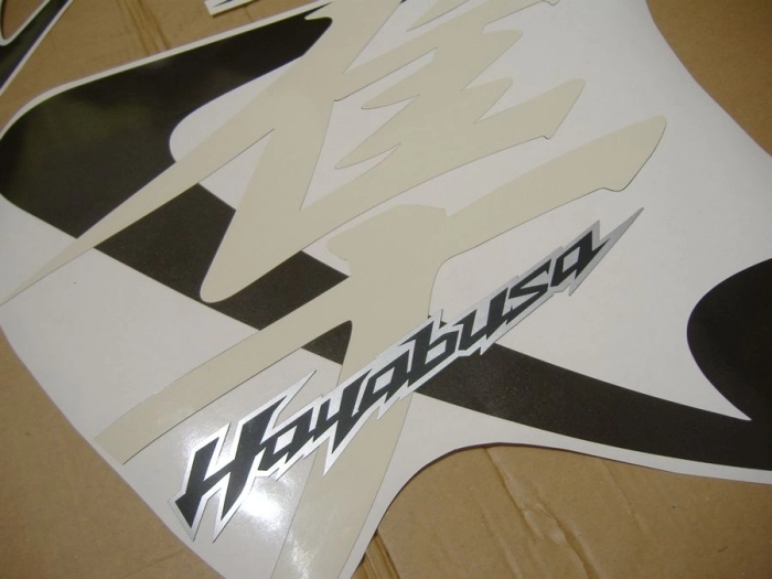 Suzuki Hayabusa 2009 - Grau/Silber - Aufkleber-Dekor