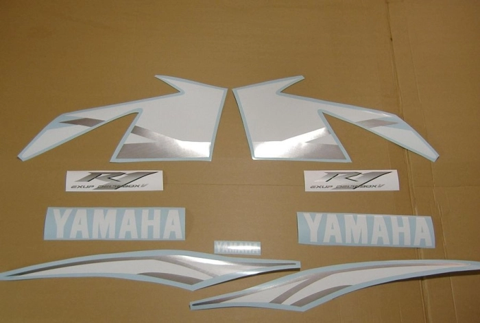 Yamaha YZF-R1 2005 - Blau - Aufkleber-Dekor