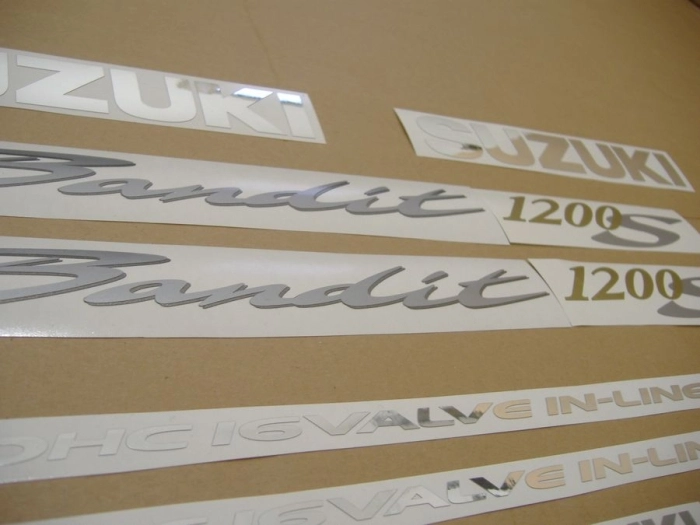 Suzuki Bandit 1200S 2002 - Darkblue - Sticker-Decals
